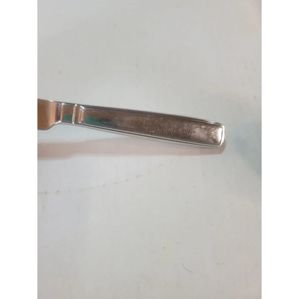 Reed & Barton Northland Stainless Steel Dinner‎ Knife 18/10 Solid Handle Silver